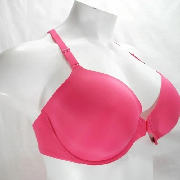 42D Paramour 235047 Abbie Front CloseT-Back Bra Pink NWT - Picture 2 of 12